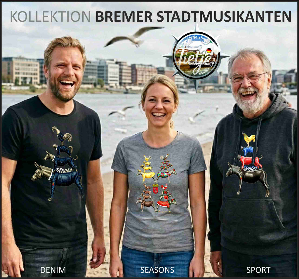 BREMEN - Stadtmusikanten - S E A S O N S  - Damen Premiumshirt