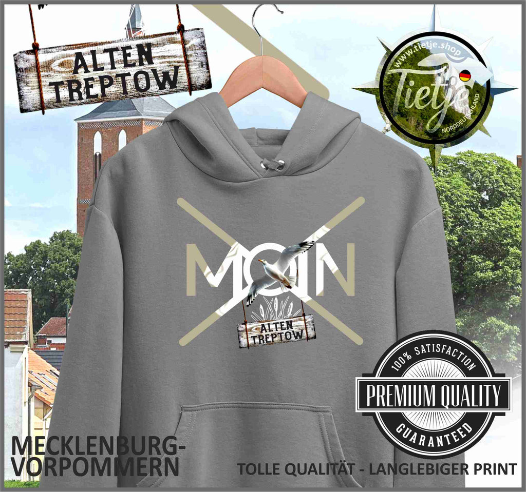 MECKLENBURG-VORPOMMERN - Städte - Moin ALTENTREPTOW  - Unisex Kapuzenpullover Hoodie