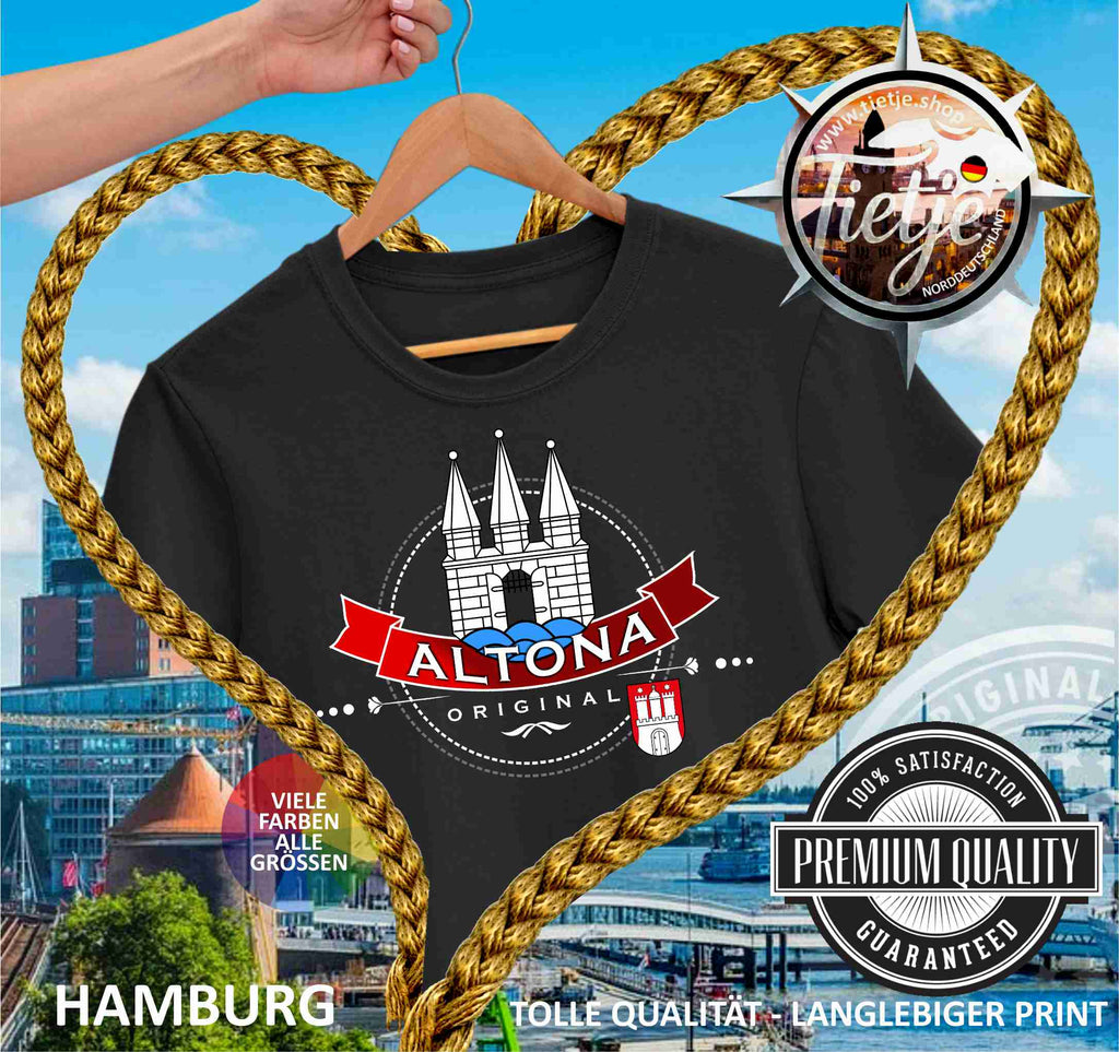 HAMBURG - Städte - ALTONA  - Damen Premiumshirt