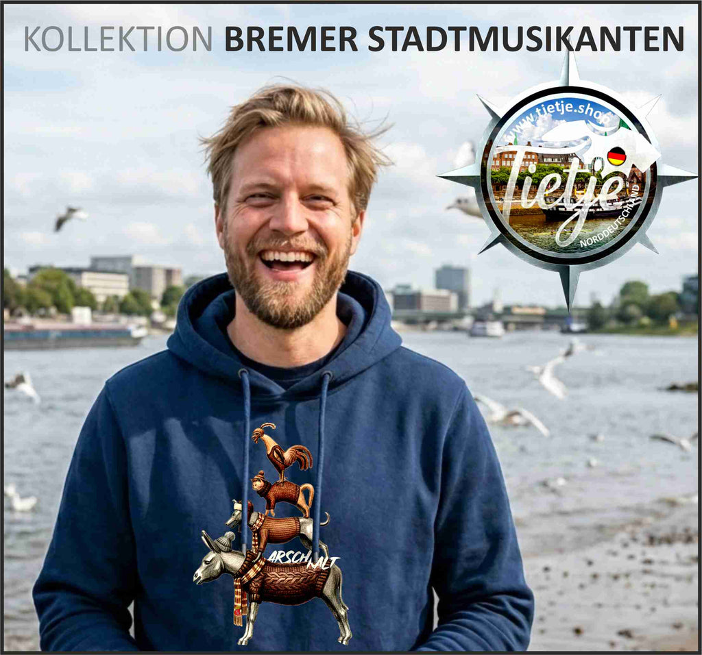 BREMEN - Stadtmusikanten - ARS*HKALT  - Unisex Kapuzenpullover Hoodie