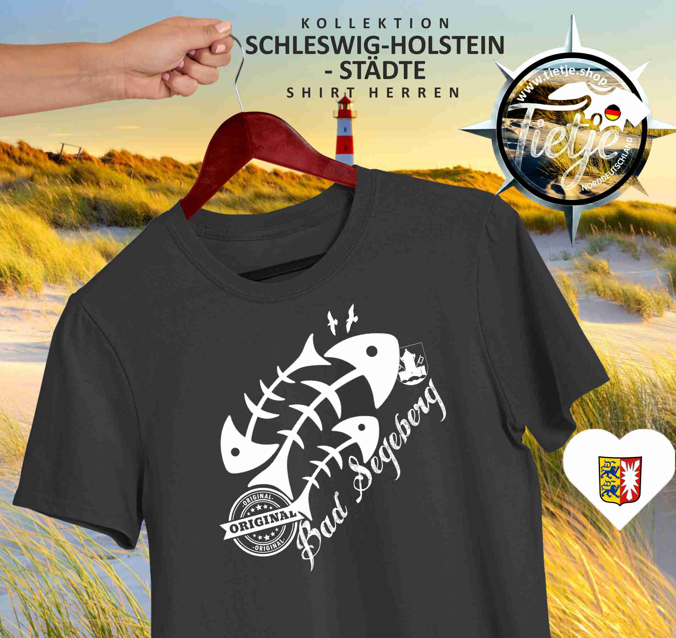 SCHLESWIG-HOLSTEIN - Städte - Bad Segeberg  - Herren Shirt