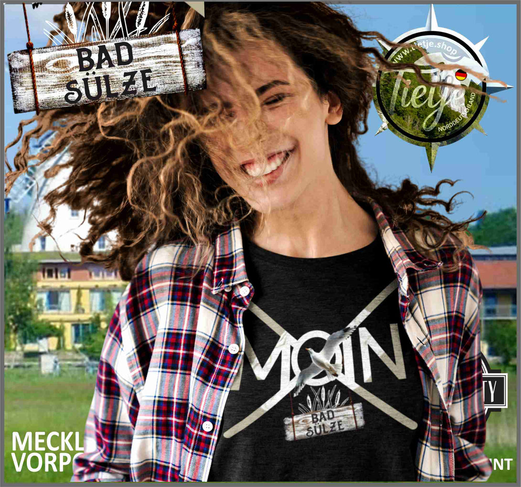 MECKLENBURG-VORPOMMERN - Städte - Moin BAD SÜLZE  - Damen Premiumshirt