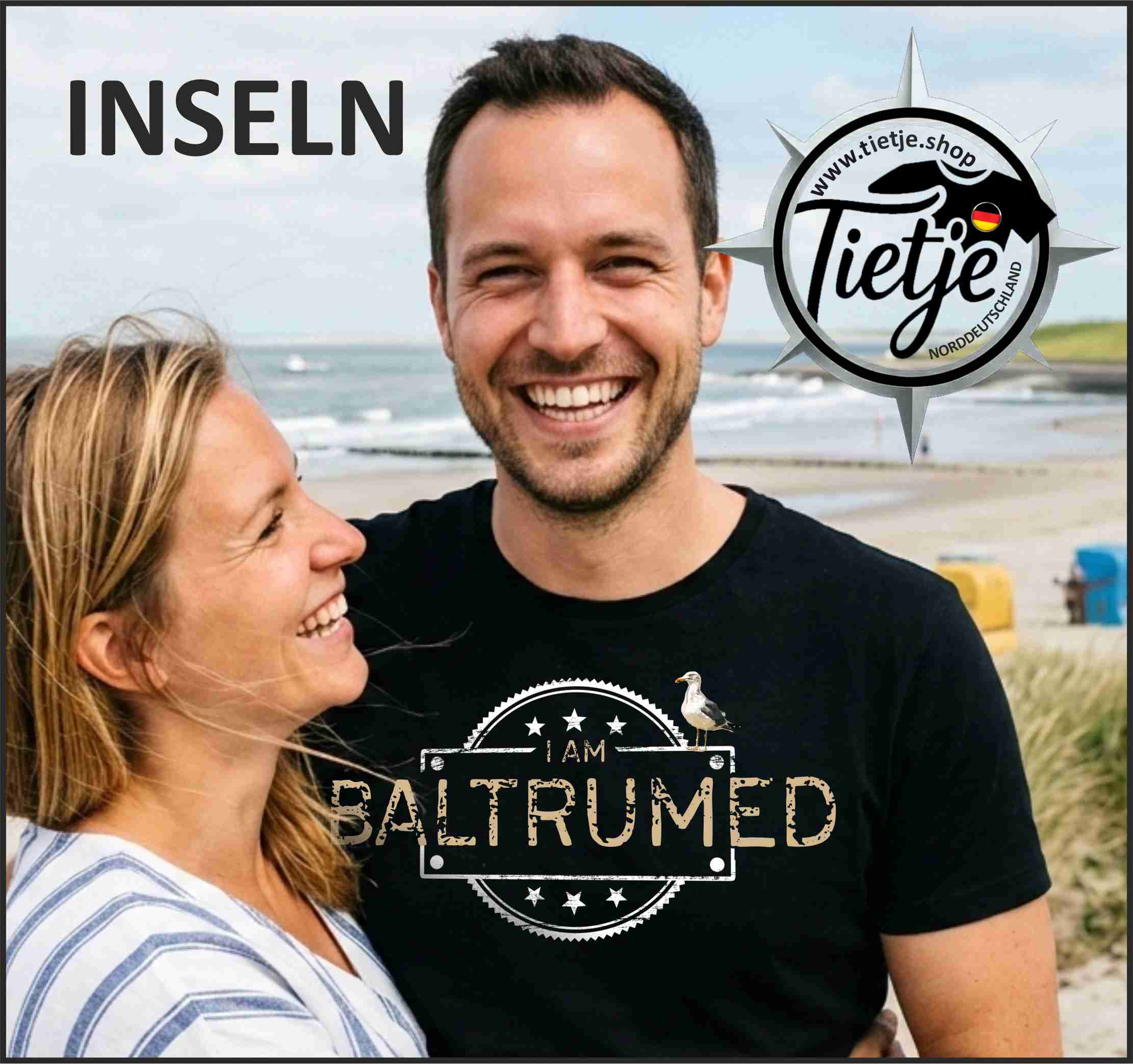 INSELN - BALTRUMED  - Herren Shirt
