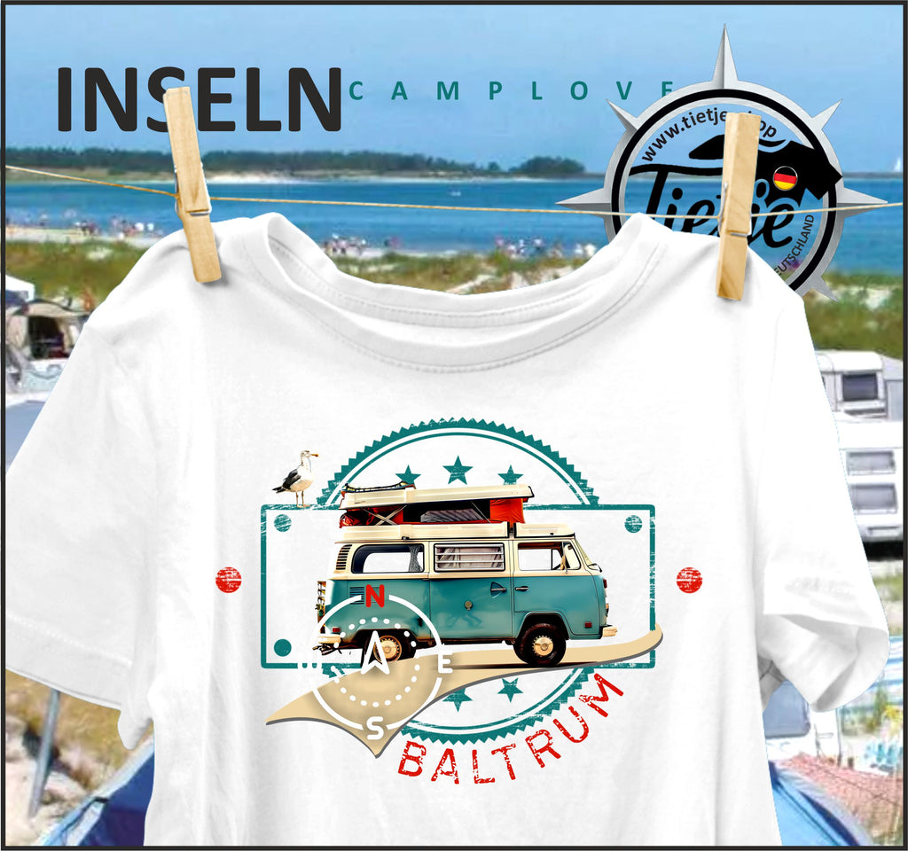 INSELN -  BALTRUM - CAMPLOVE - Herren Shirt