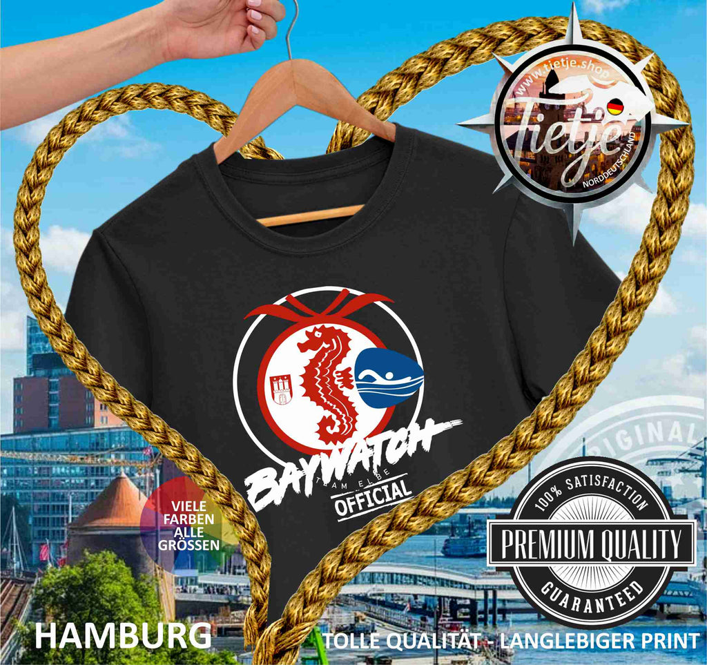 HAMBURG- BAYWATCH  - Damen Premiumshirt