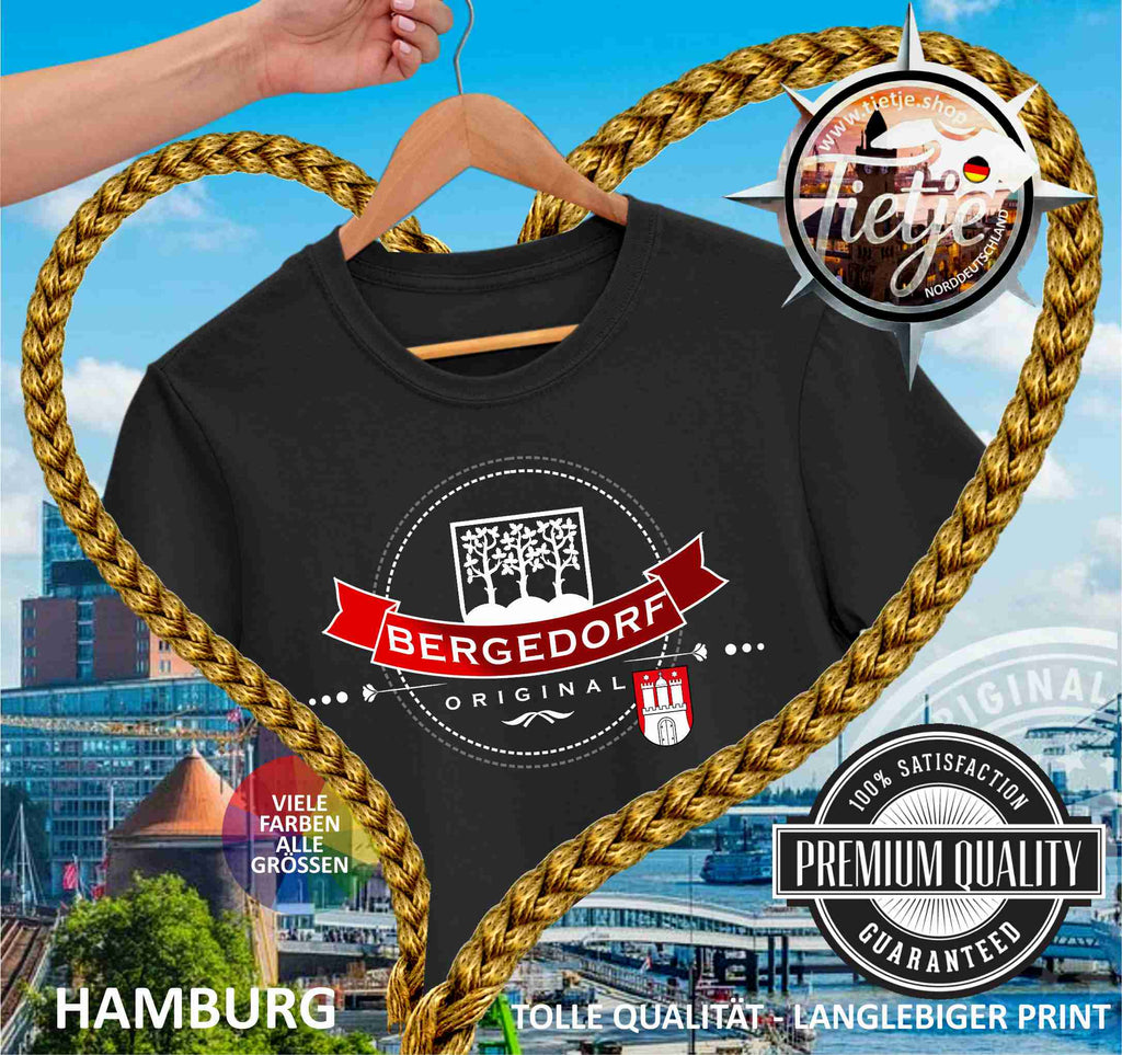HAMBURG - Städte - BERGEDORF  - Damen Premiumshirt