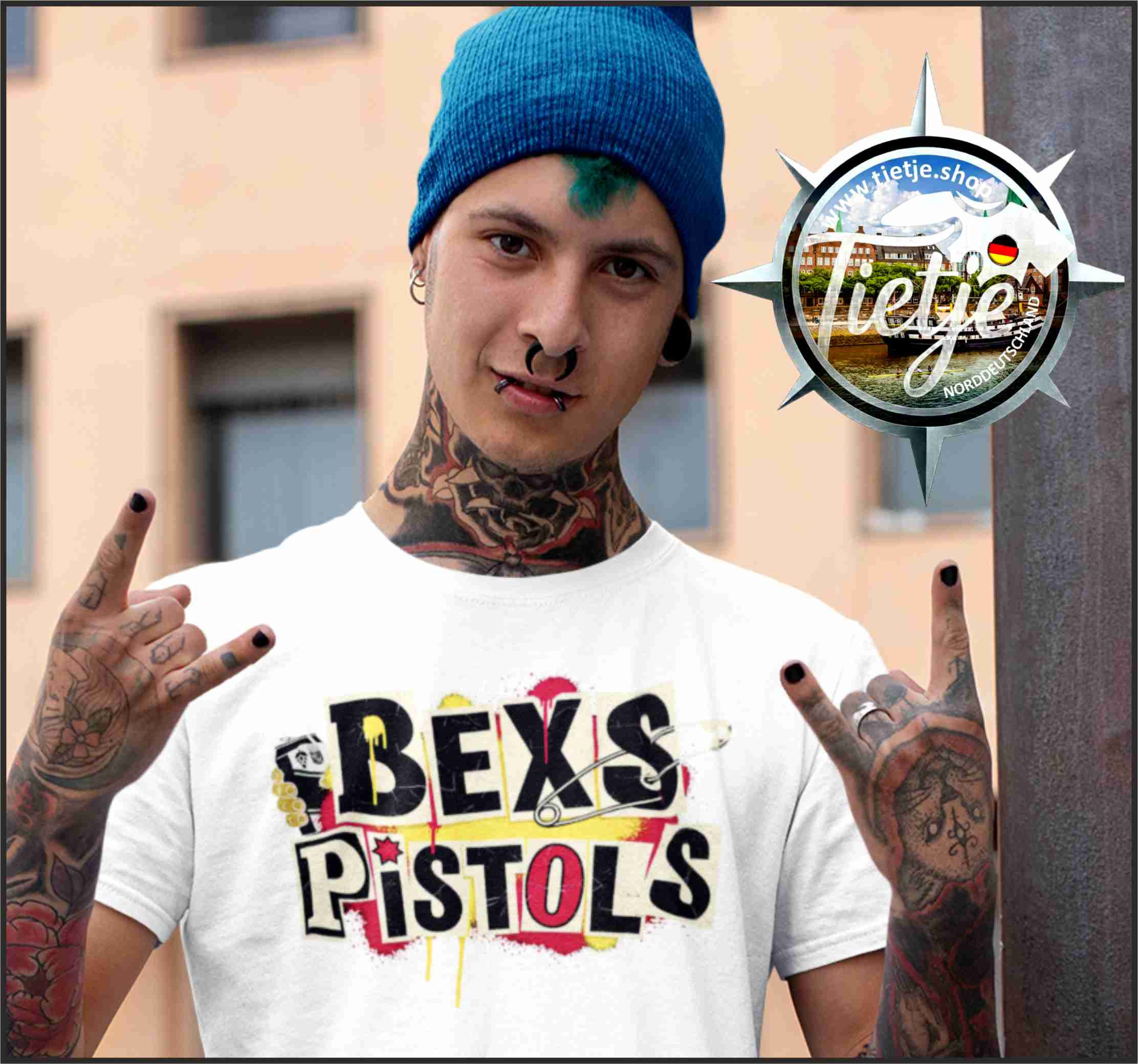 BREMEN - BEXS-PISTOLS  - Herren Shirt