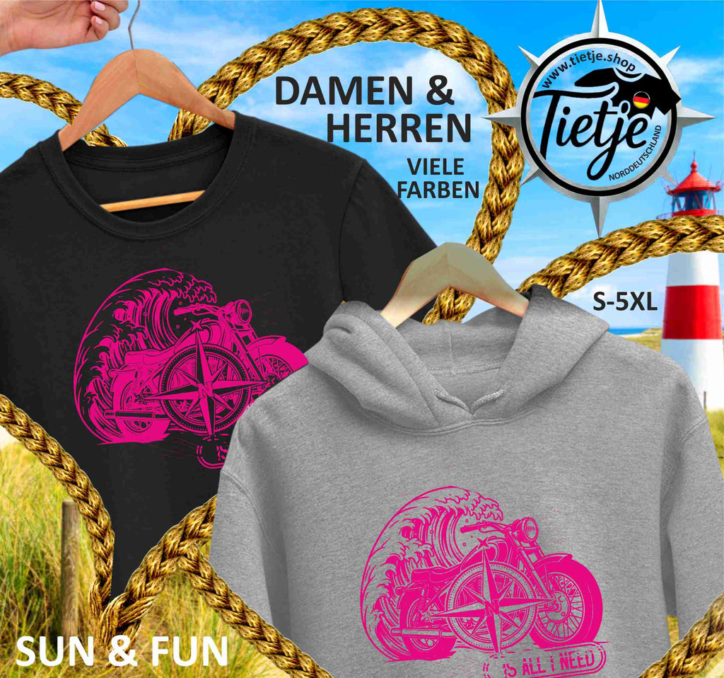 FUN & SUN - IS ALL I NEED  - Unisex Kapuzenpullover Hoodie