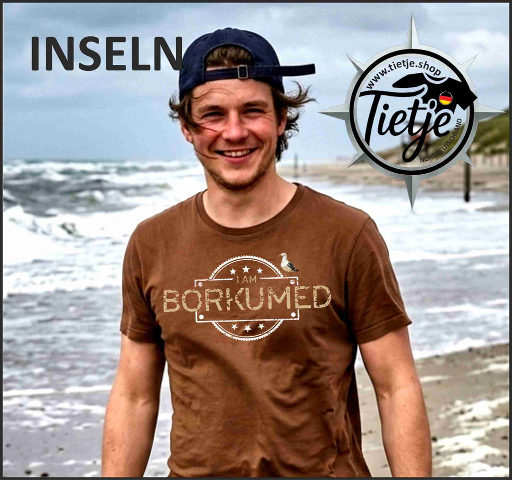 INSELN - BORKUMED  - Herren Shirt