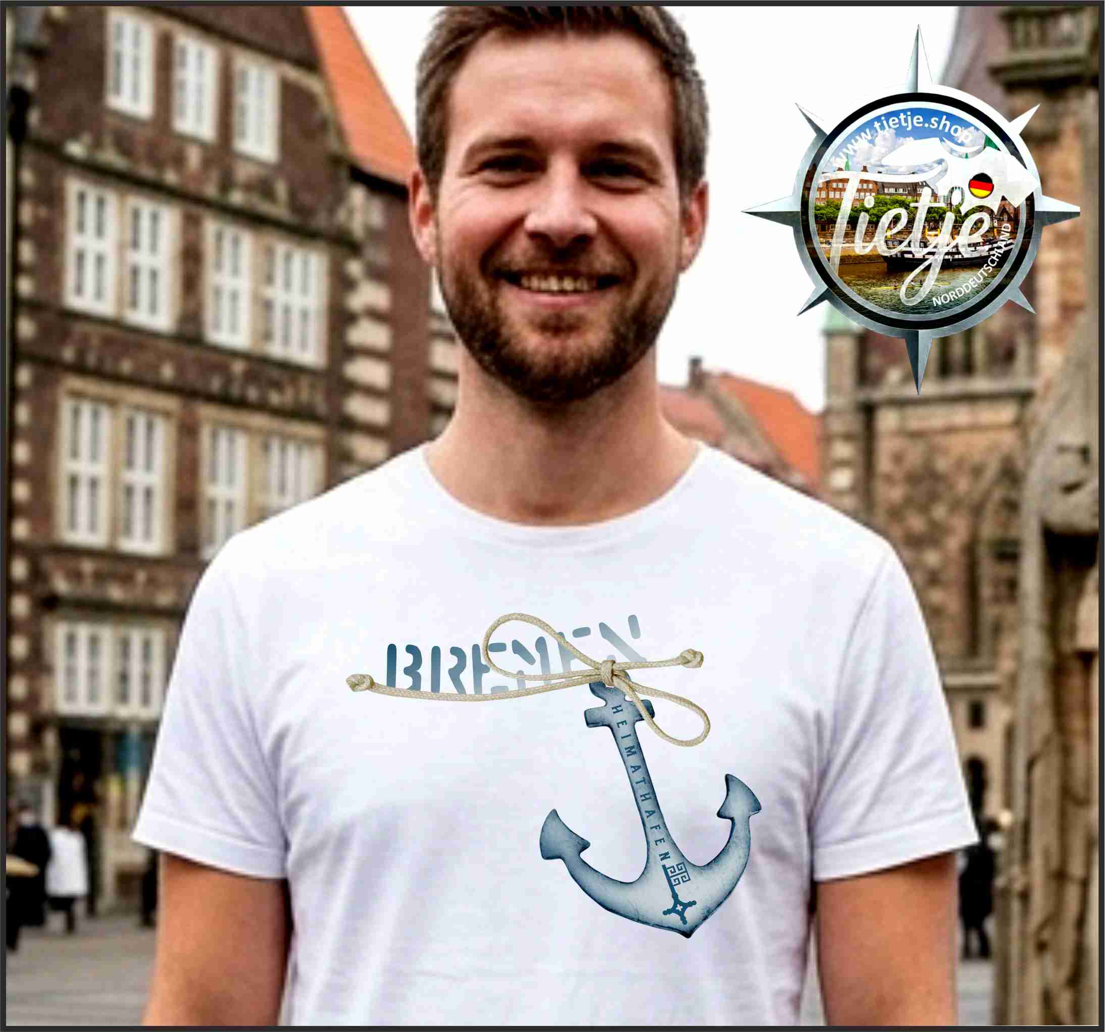 BREMEN - HEIMATHAFEN  - Herren Shirt