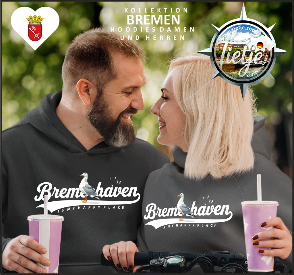 BREMEN - BREMERHAVEN   - Unisex Kapuzenpullover Hoodie