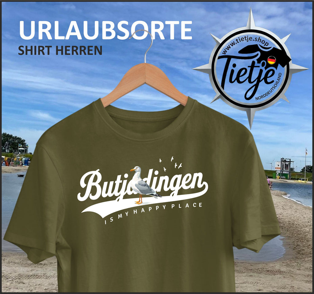 URLAUBSORTE - Butjadingen  - Herren Shirt