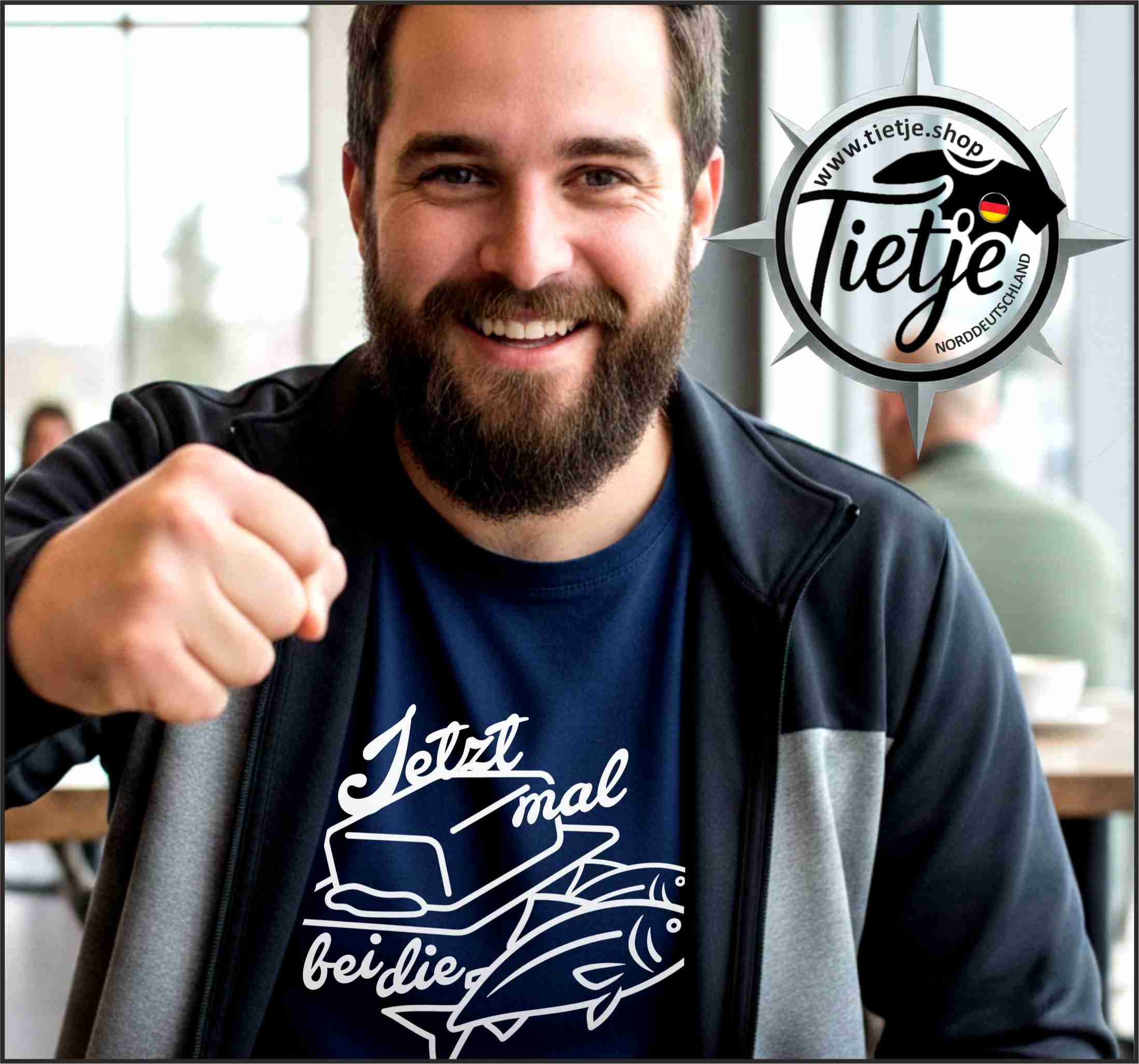 FUN & SUN - BUTTER bei die FISCHE  - Herren Shirt