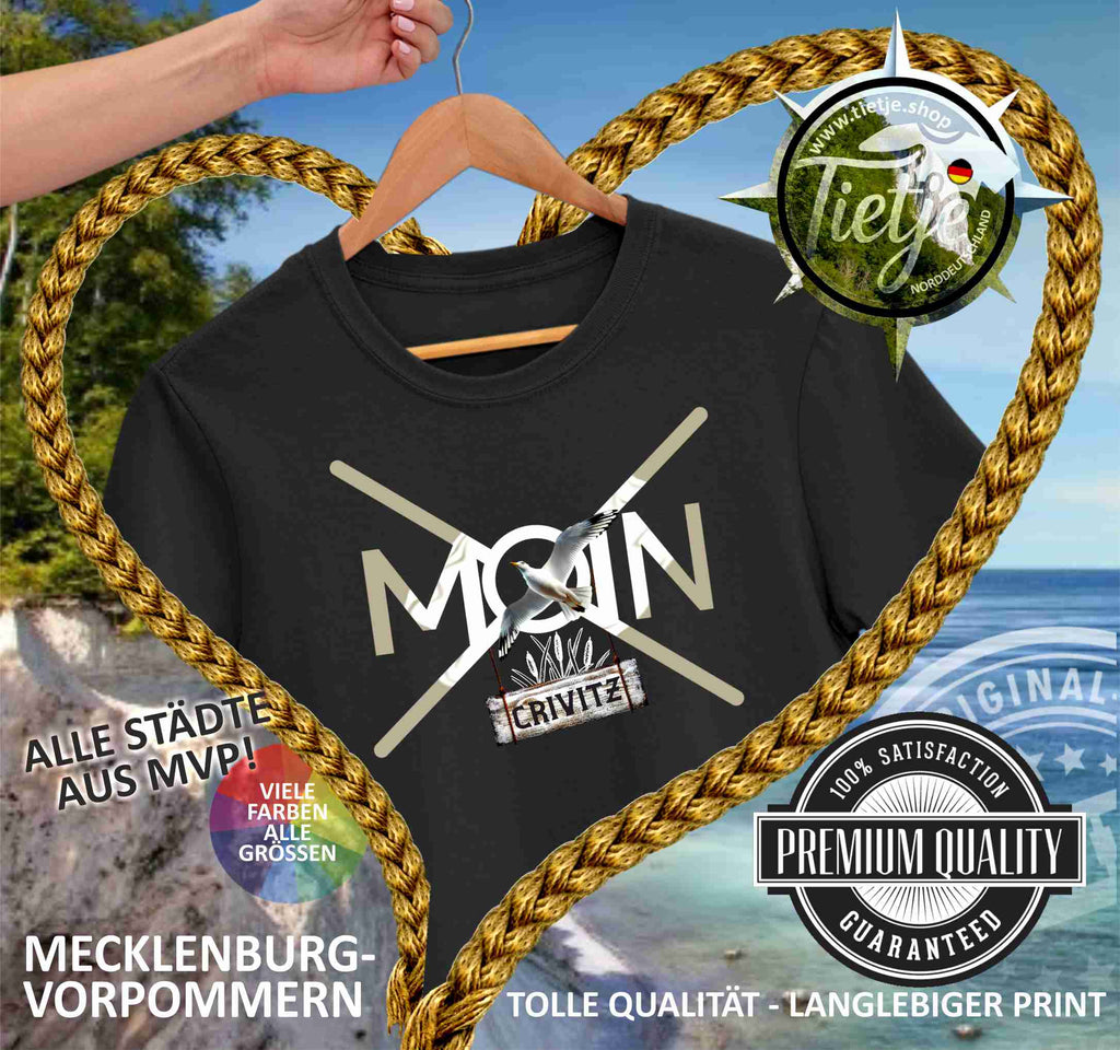 MECKLENBURG-VORPOMMERN - Städte - Moin CRIVITZ  - Herren Shirt