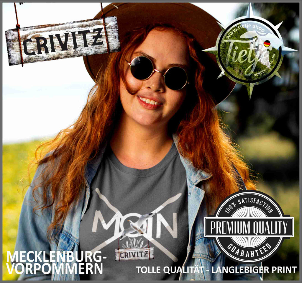 MECKLENBURG-VORPOMMERN - Städte - Moin CRIVITZ  - Damen Premiumshirt
