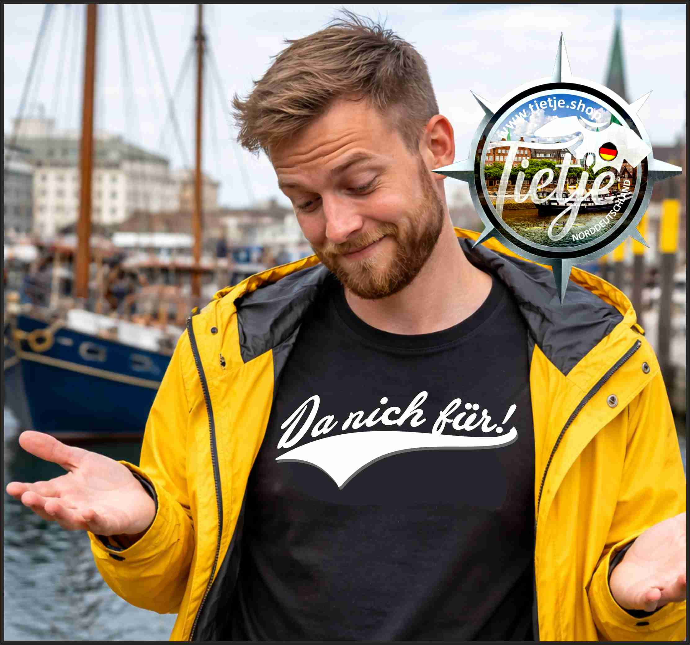 BREMEN - DA NICH FÜR!  - Herren Shirt