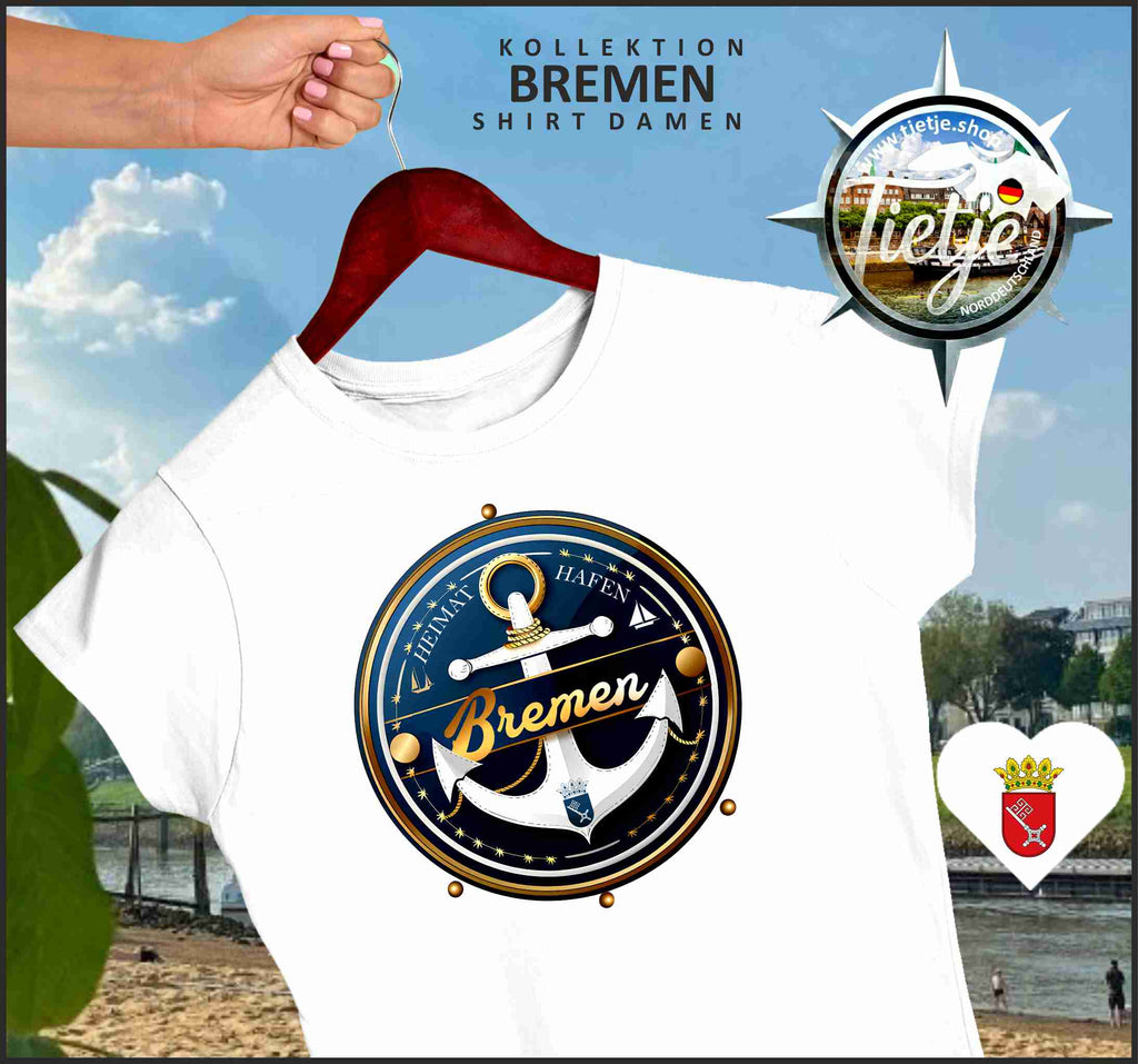 BREMEN - HEIMATHAFEN  - Damen Premiumshirt