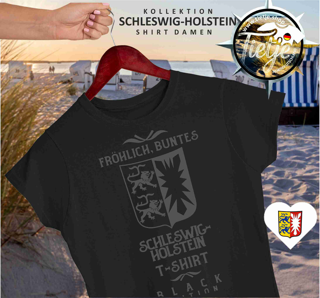 SCHLESWIG-HOLSTEIN - BLACK EDITION  - Damen Premiumshirt