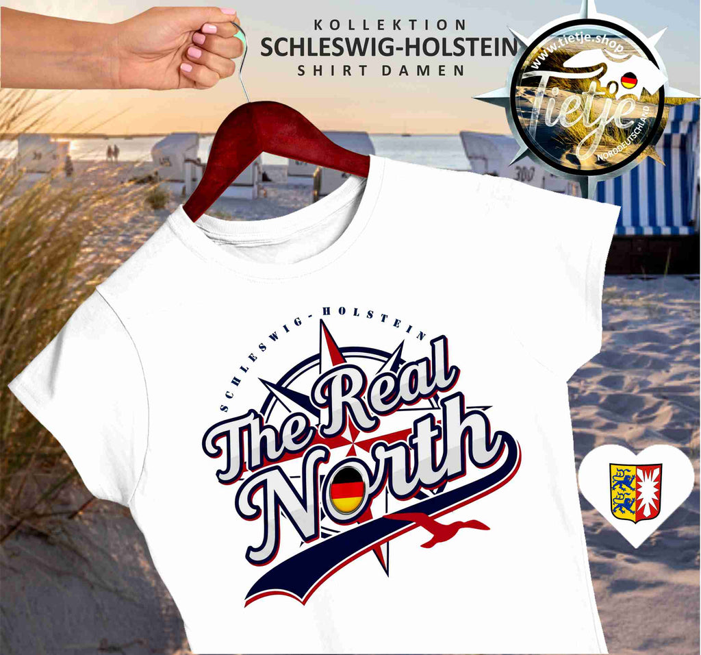 SCHLESWIG-HOLSTEIN - THE REAL NORTH  - Damen Premiumshirt