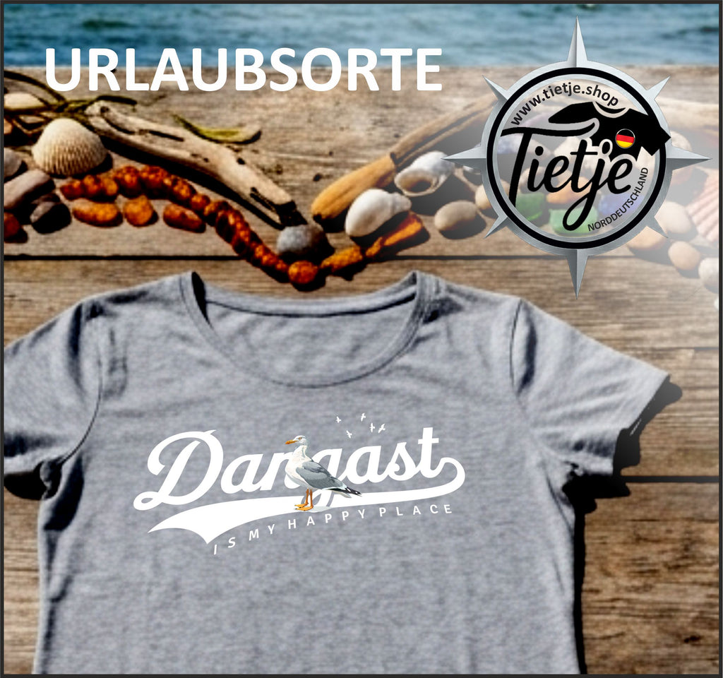 URLAUBSORTE - Dangast  - Damen Premiumshirt