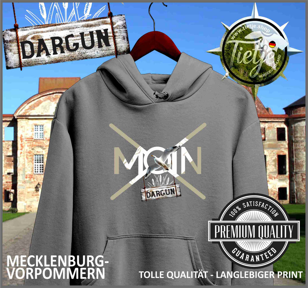 MECKLENBURG-VORPOMMERN - Städte - Moin DARGUN  - Unisex Kapuzenpullover Hoodie