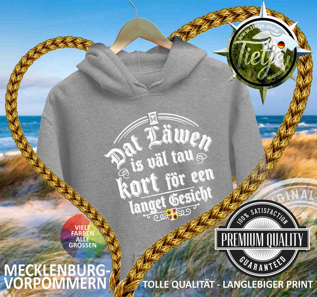 MECKLENBURG-VORPOMMERN - DAT LÄWEN ...  - Unisex Kapuzenpullover Hoodie