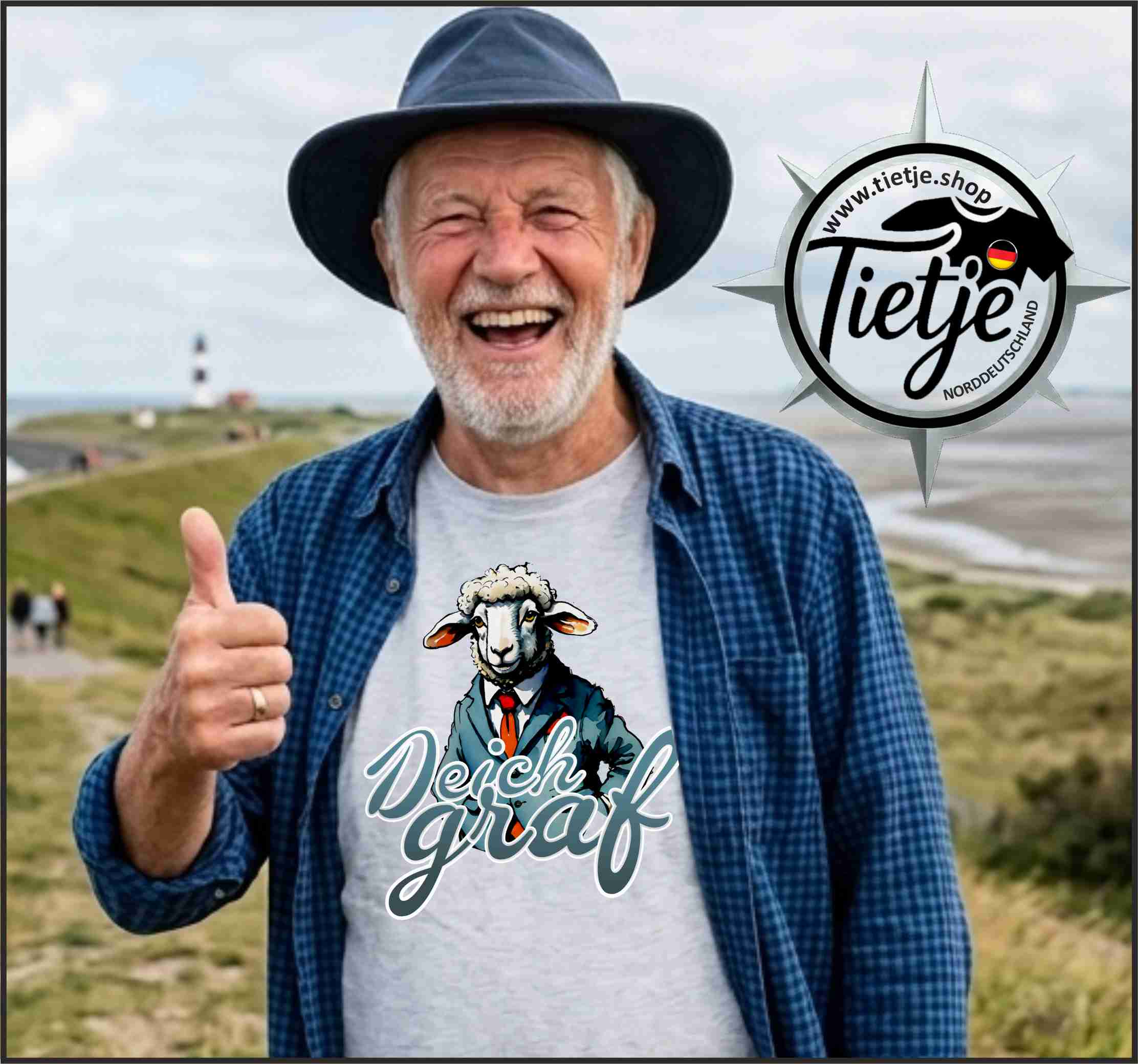 FUN & SUN - DEICHGRAF  - Herren Shirt