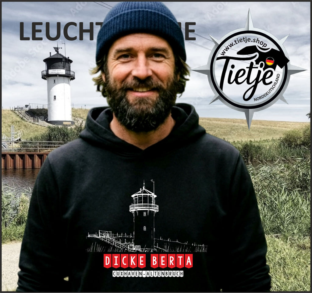 LEUCHTTÜRME - DICKE BERTA CUXHAVEN  - Unisex Kapuzenpullover Hoodie