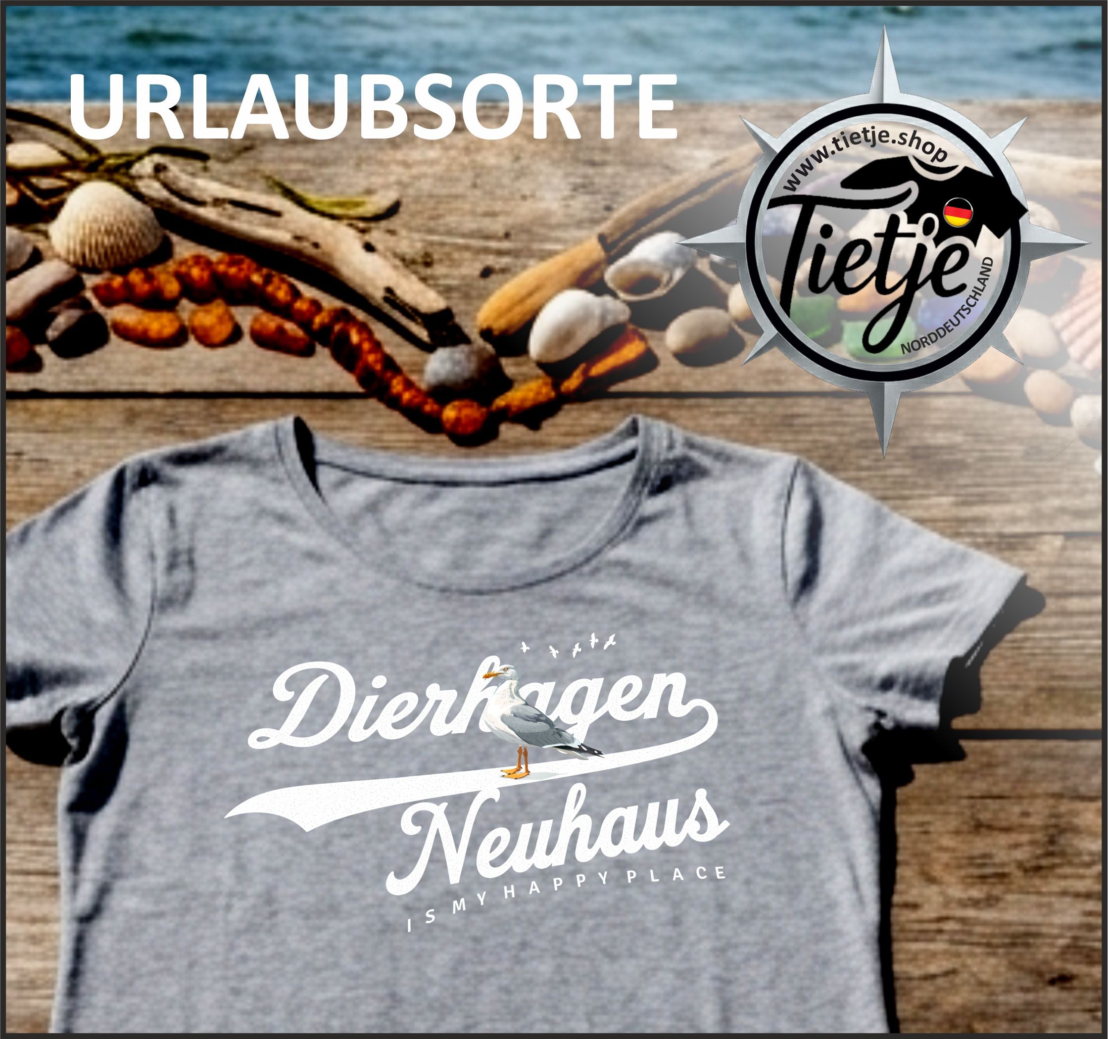 MECKLENBURG-VORPOMMERN - Dierhagen-Neuhaus  - Damen Premiumshirt