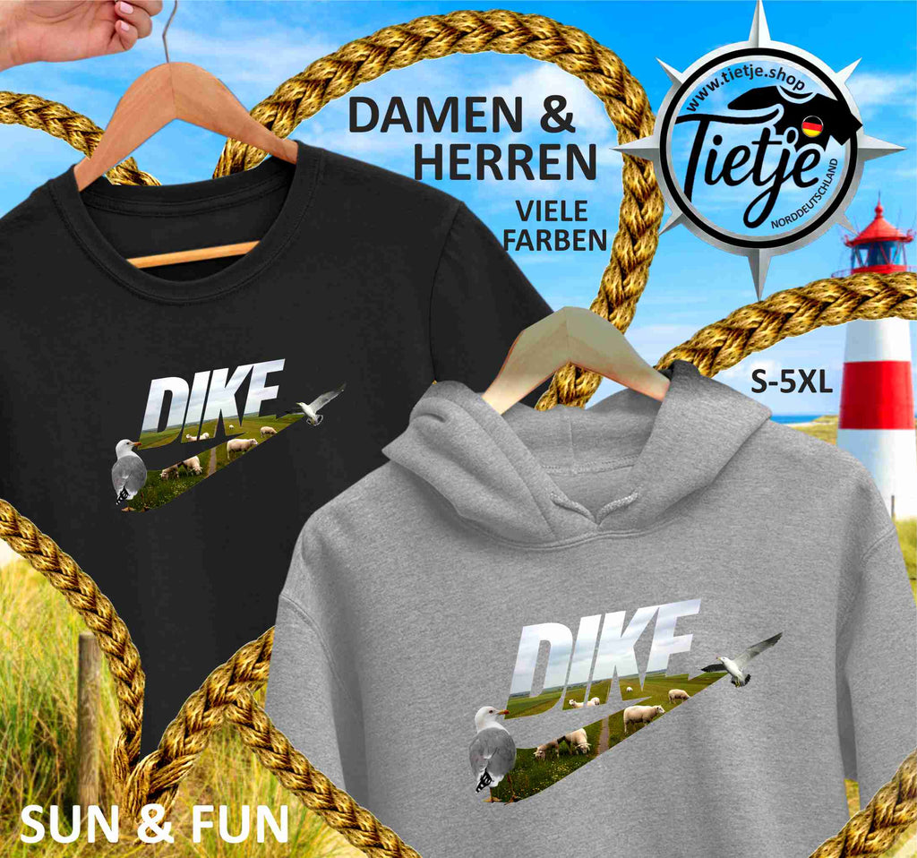 FUN & SUN - DIKE (Deich, engl.;)  - Herren Shirt