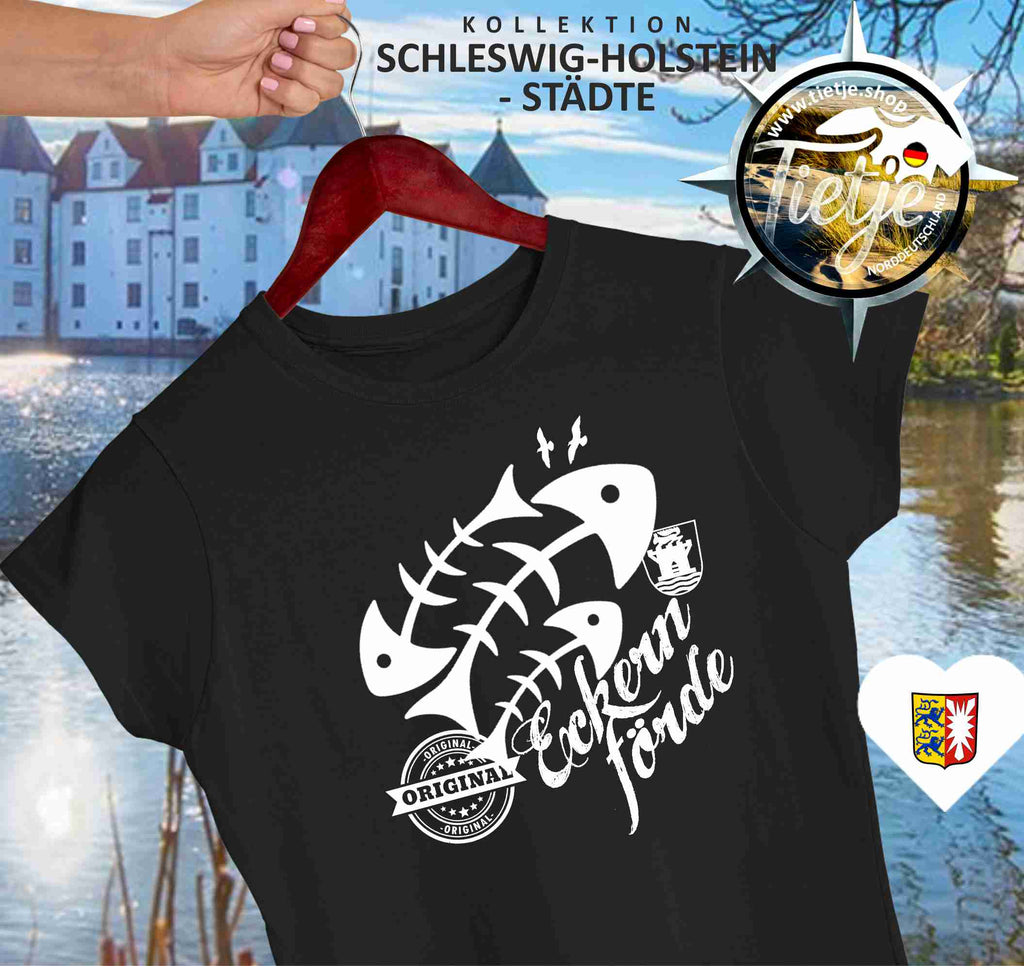 SCHLESWIG-HOLSTEIN - Städte - Eckernförde  - Damen Premiumshirt