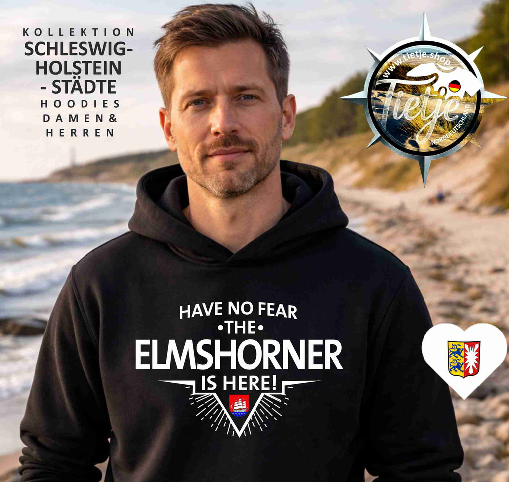 SCHLESWIG-HOLSTEIN - Städte - ELMSHORNER  - Unisex Kapuzenpullover Hoodie