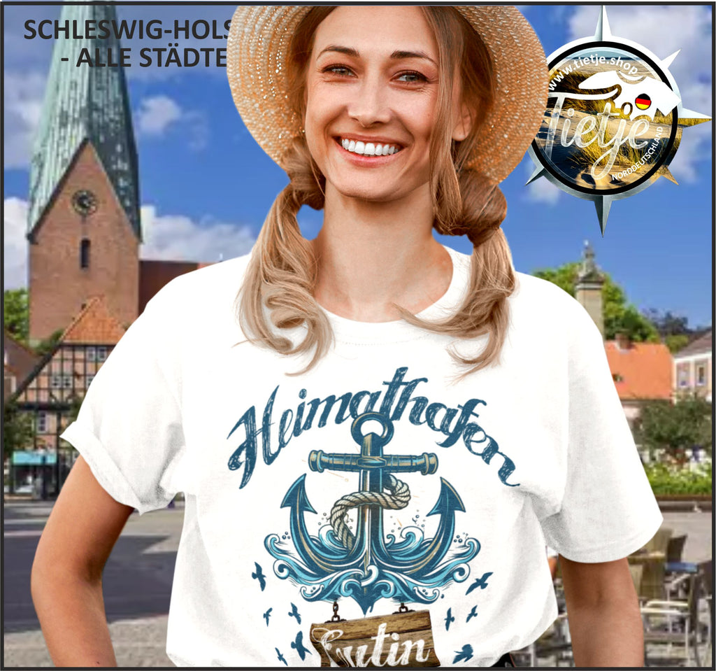 SCHLESWIG-HOLSTEIN - HEIMATHAFEN - Eutin  - Damen Premiumshirt