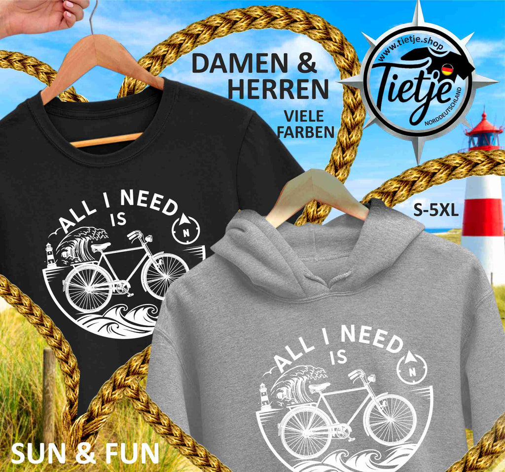 FUN & SUN - ALL I NEED  - Damen Premiumshirt