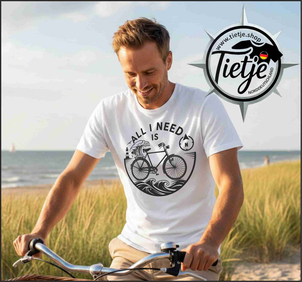 FUN & SUN - ALL I NEED - schwatt  - Herren Shirt