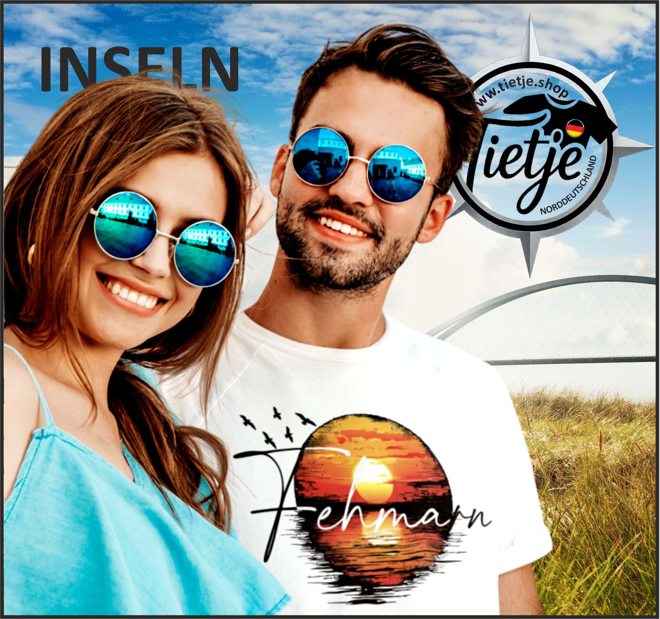 INSELN - FEHMARN  - Herren Shirt