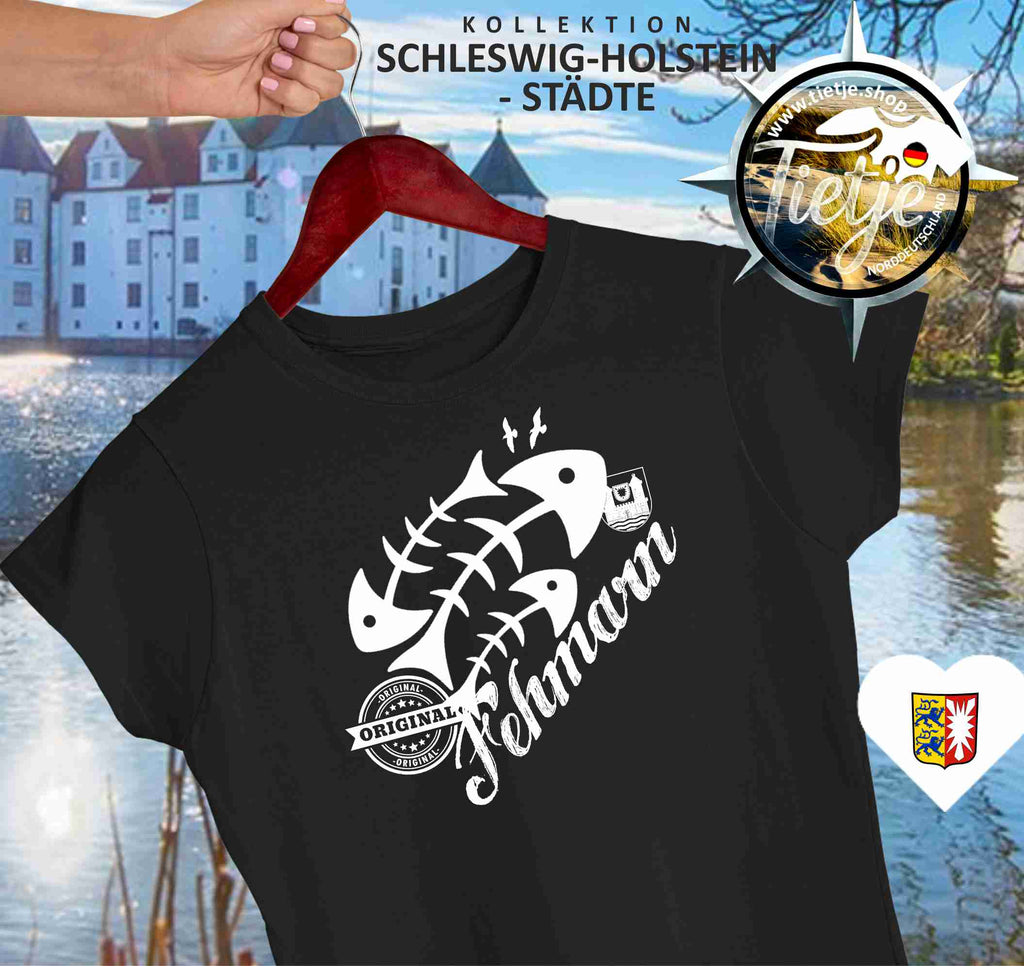 SCHLESWIG-HOLSTEIN - Städte - Fehmarn  - Damen Premiumshirt