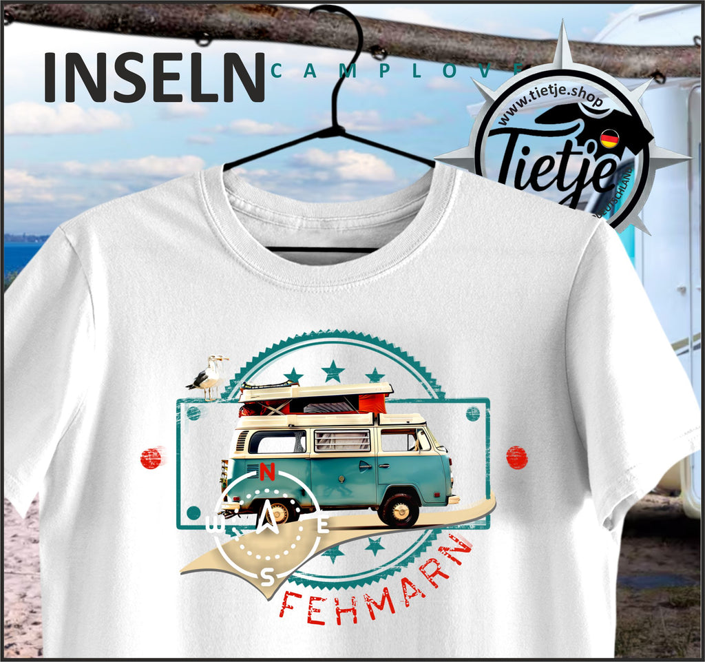 INSELN - FEHMARN - CAMPLOVE  - Damen Premiumshirt