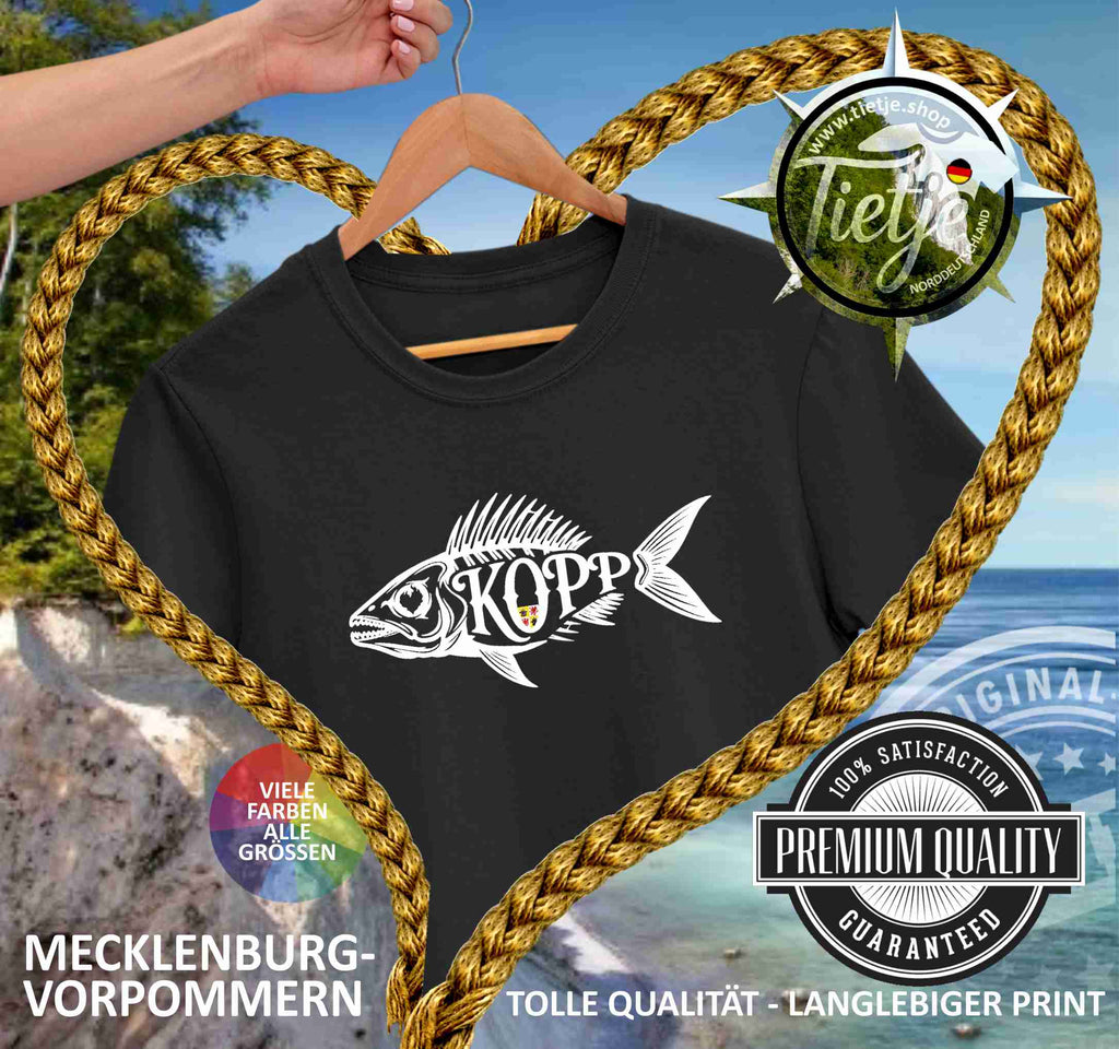 MECKLENBURG-VORPOMMERN - FISCHKOPP  - Herren Shirt