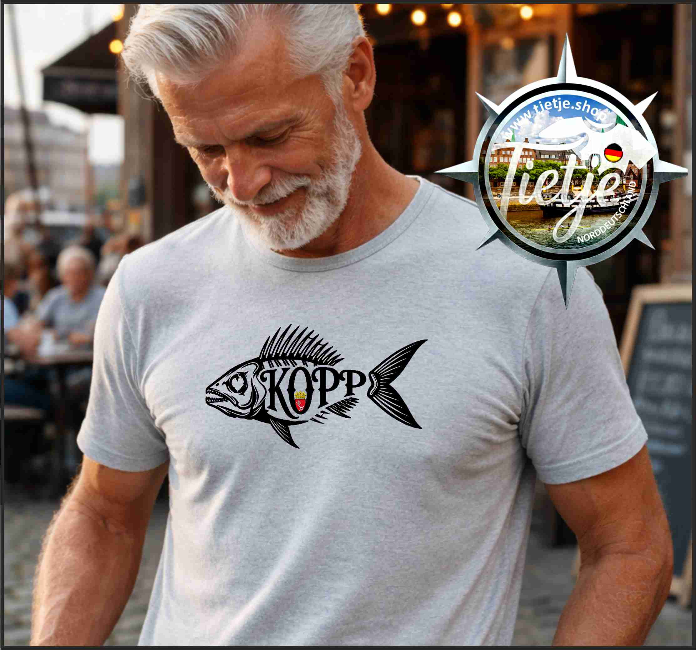BREMEN - FISCHKOPP  - Herren Shirt