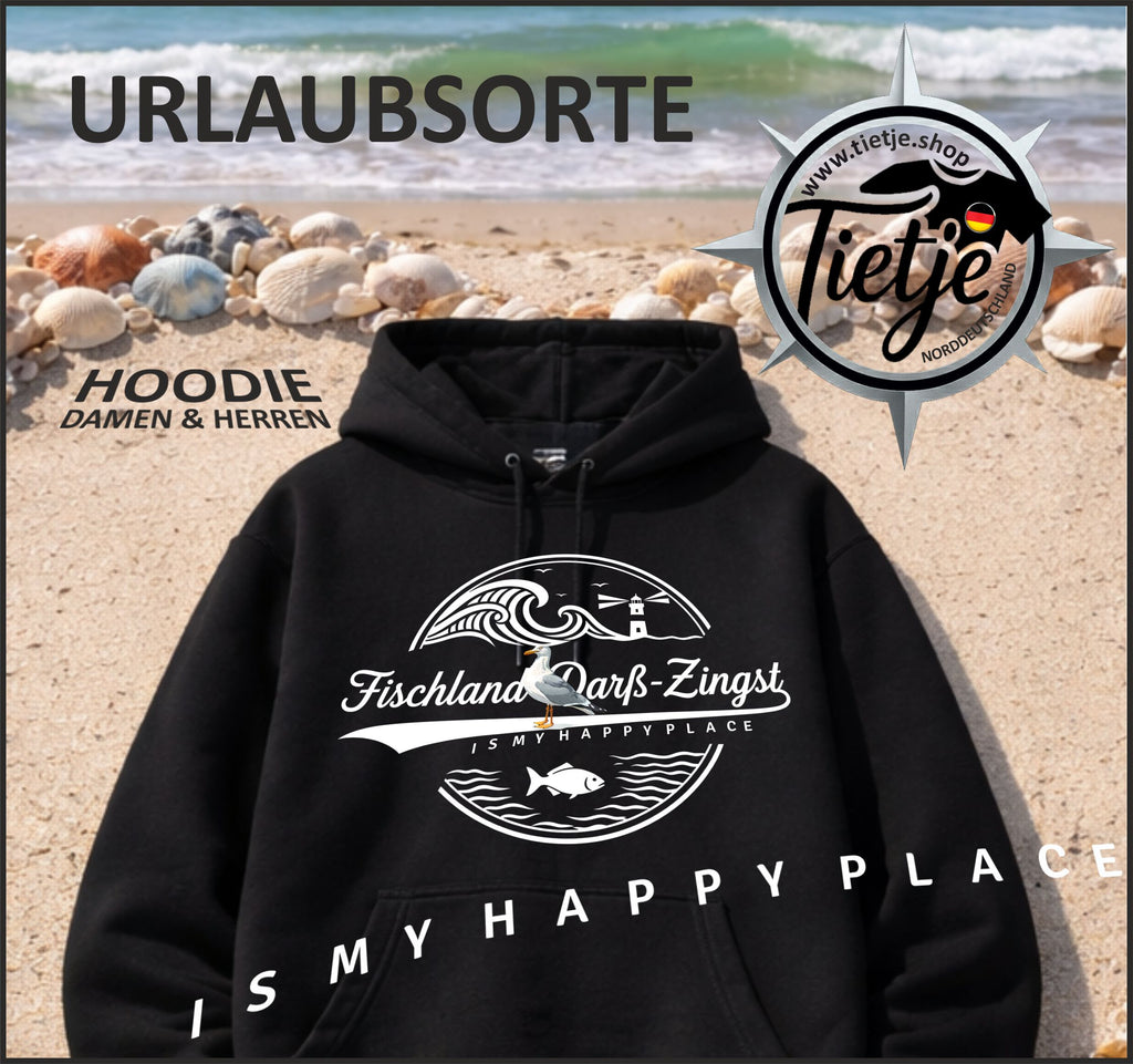 MECKLENBURG-VORPOMMERN - Fischland-Darß-Zingst  - Unisex Kapuzenpullover Hoodie