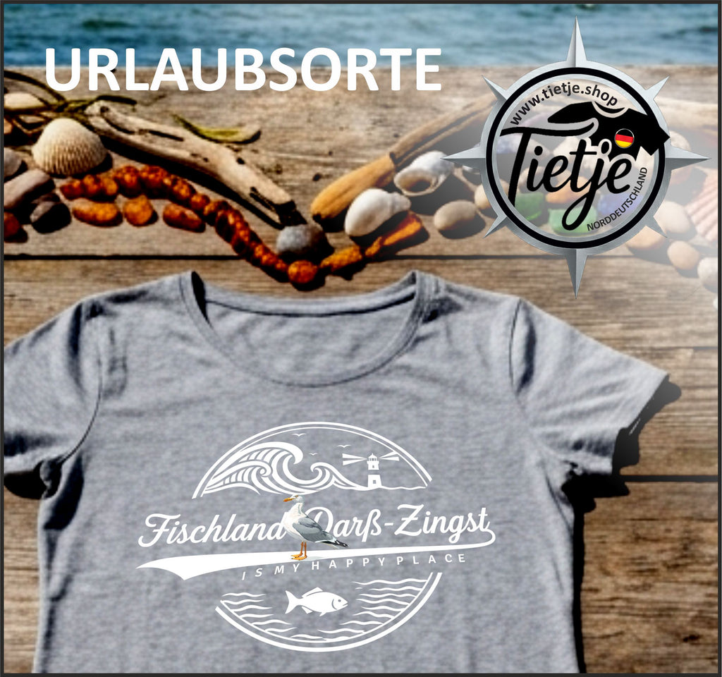 URLAUBSORTE - Fischland-Darß-Zingst  - Damen Premiumshirt