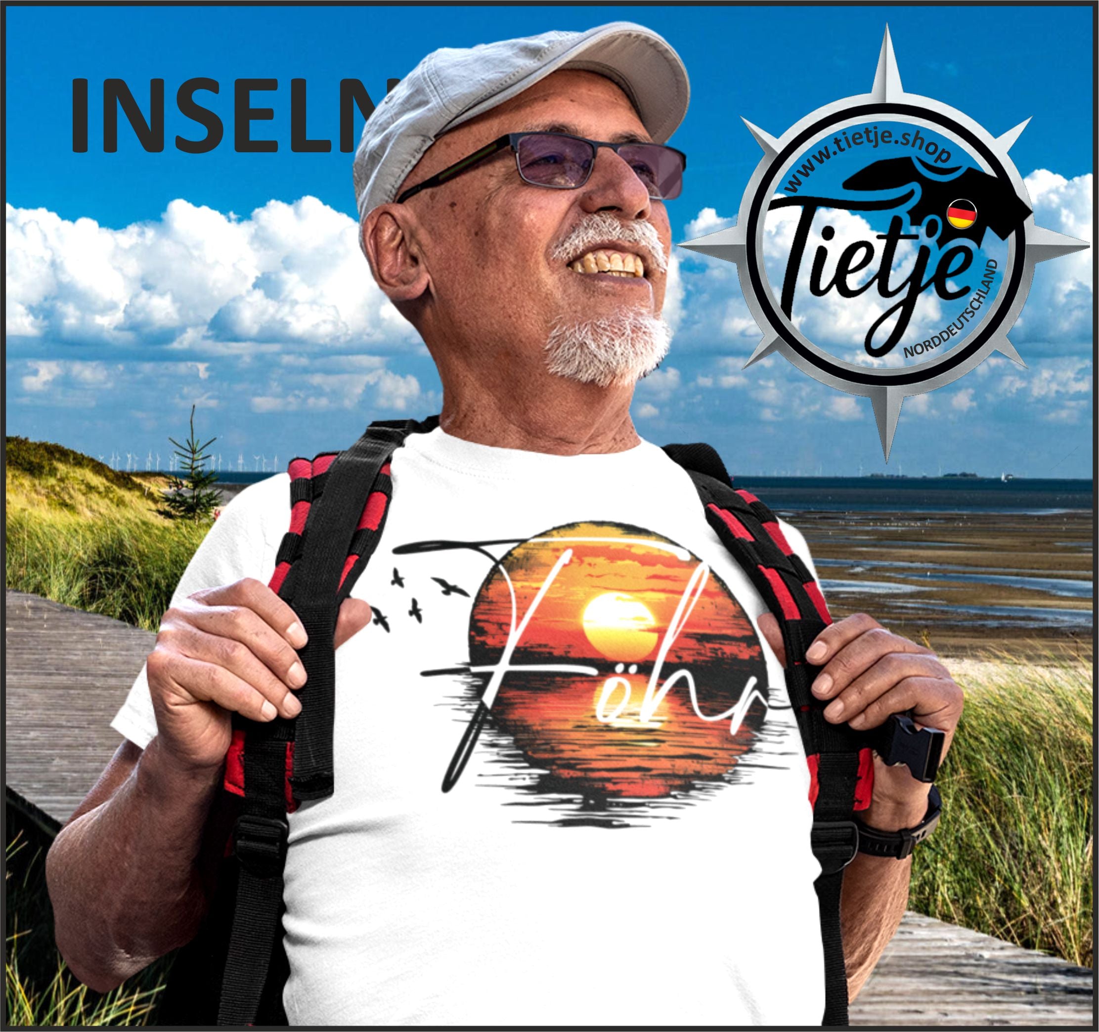 INSELN - FÖHR  - Herren Shirt