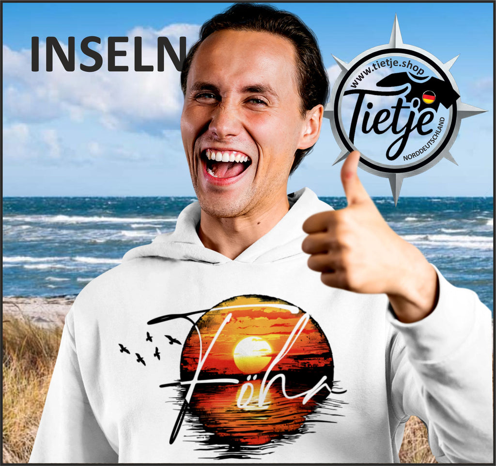 INSELN - FÖHR  - Unisex Kapuzenpullover Hoodie