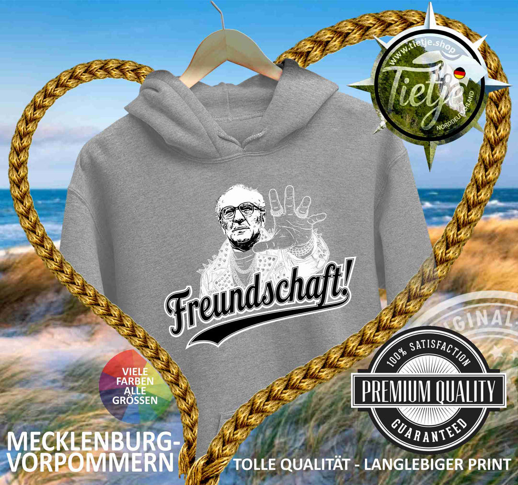 MECKLENBURG-VORPOMMERN - FREUNDSCHAFT Erich NEON  - Unisex Kapuzenpullover Hoodie