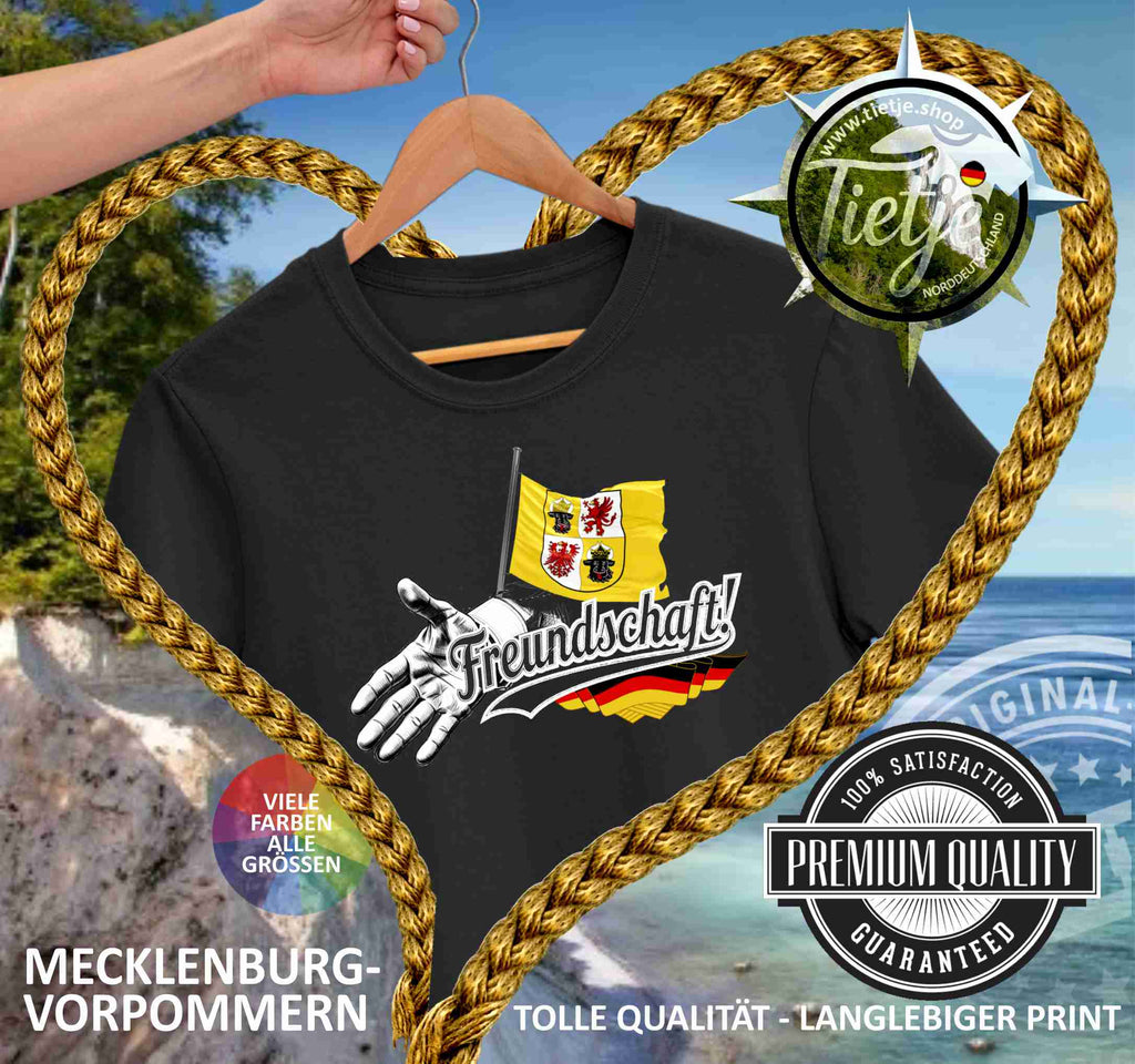 MECKLENBURG-VORPOMMERN - FREUNDSCHAFT  - Damen Premiumshirt