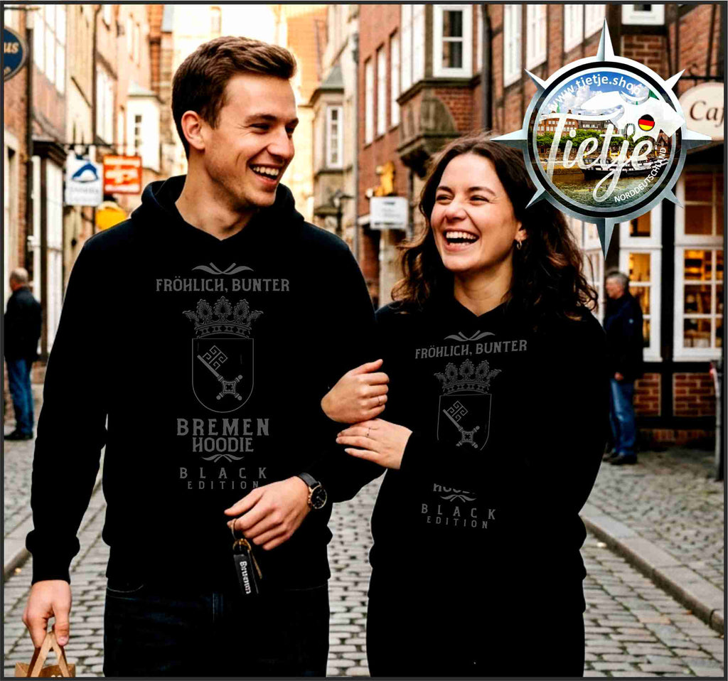 BREMEN - BLACK EDITION  - Unisex Kapuzenpullover Hoodie