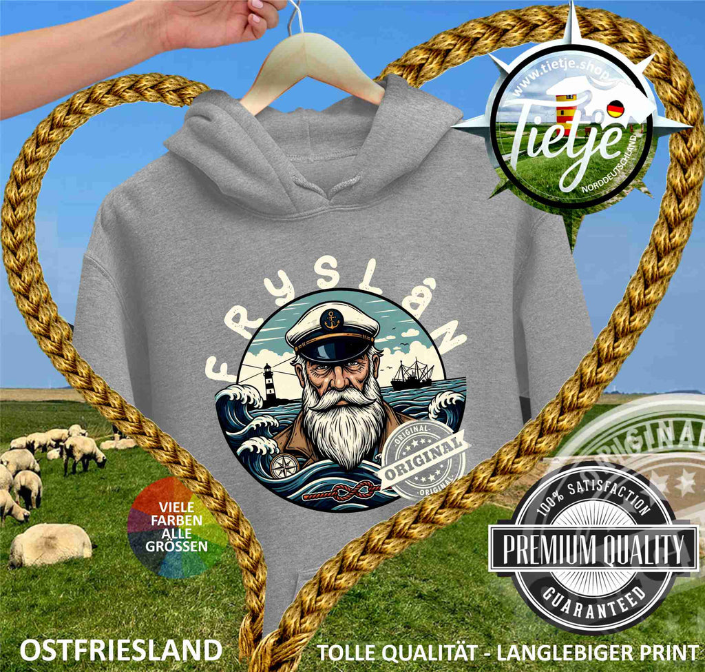 OSTFRIESLAND - FRYSLAN  - Unisex Kapuzenpullover Hoodie