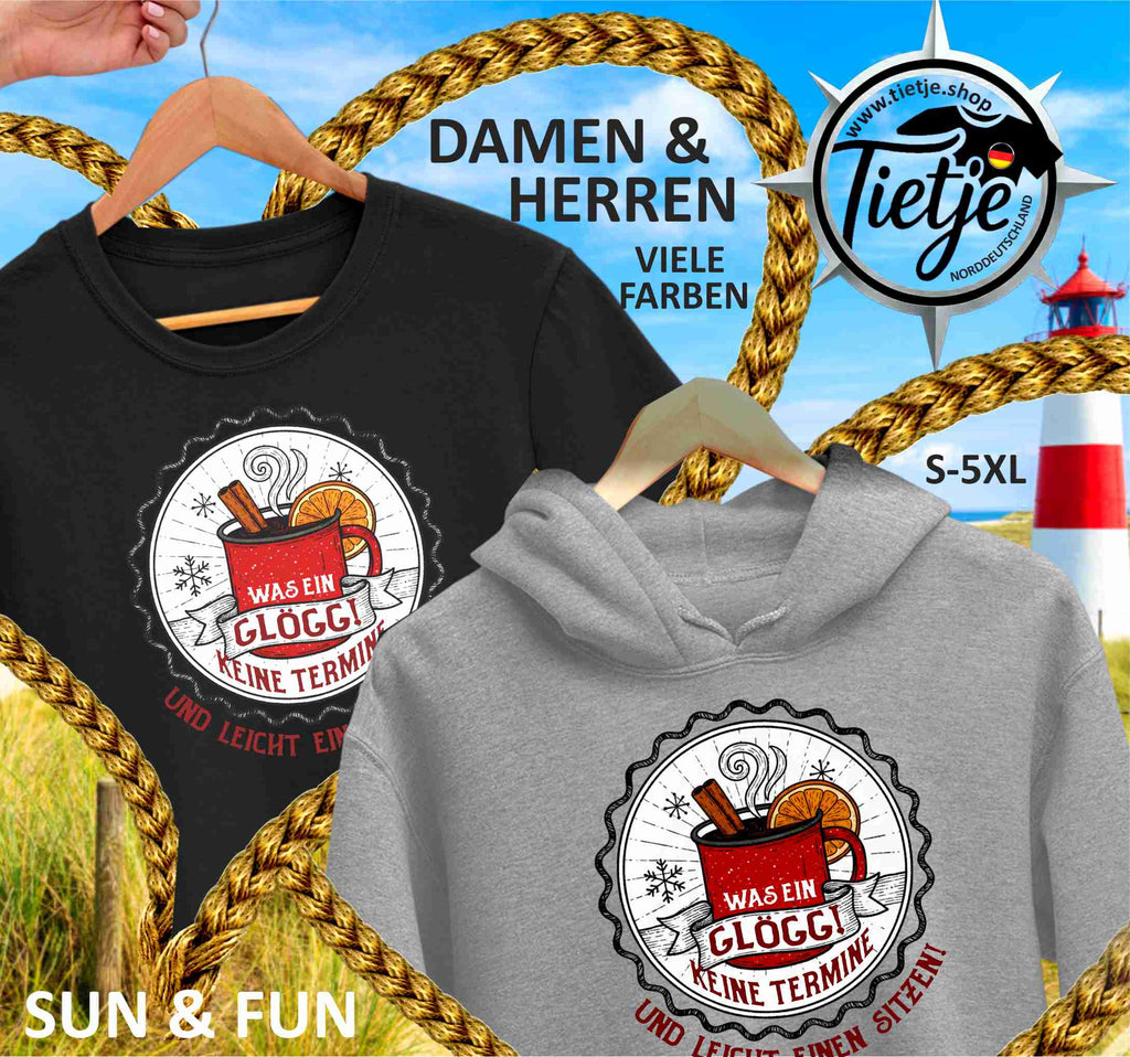 FUN & SUN - WINTEREDITION - WAS EIN GLÖGG  - Unisex Kapuzenpullover Hoodie