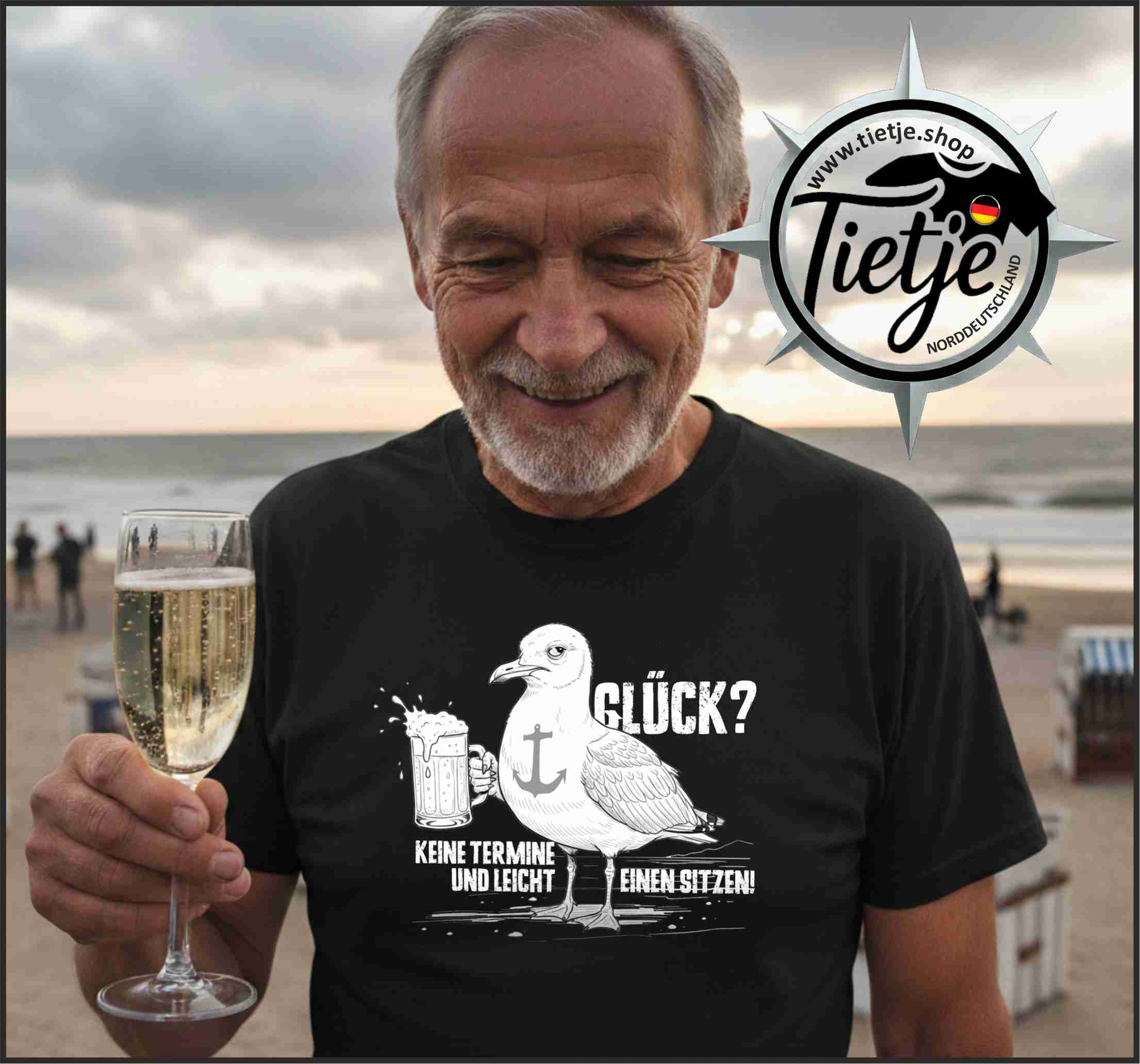 FUN & SUN - GLÜCK?  - Herren Shirt